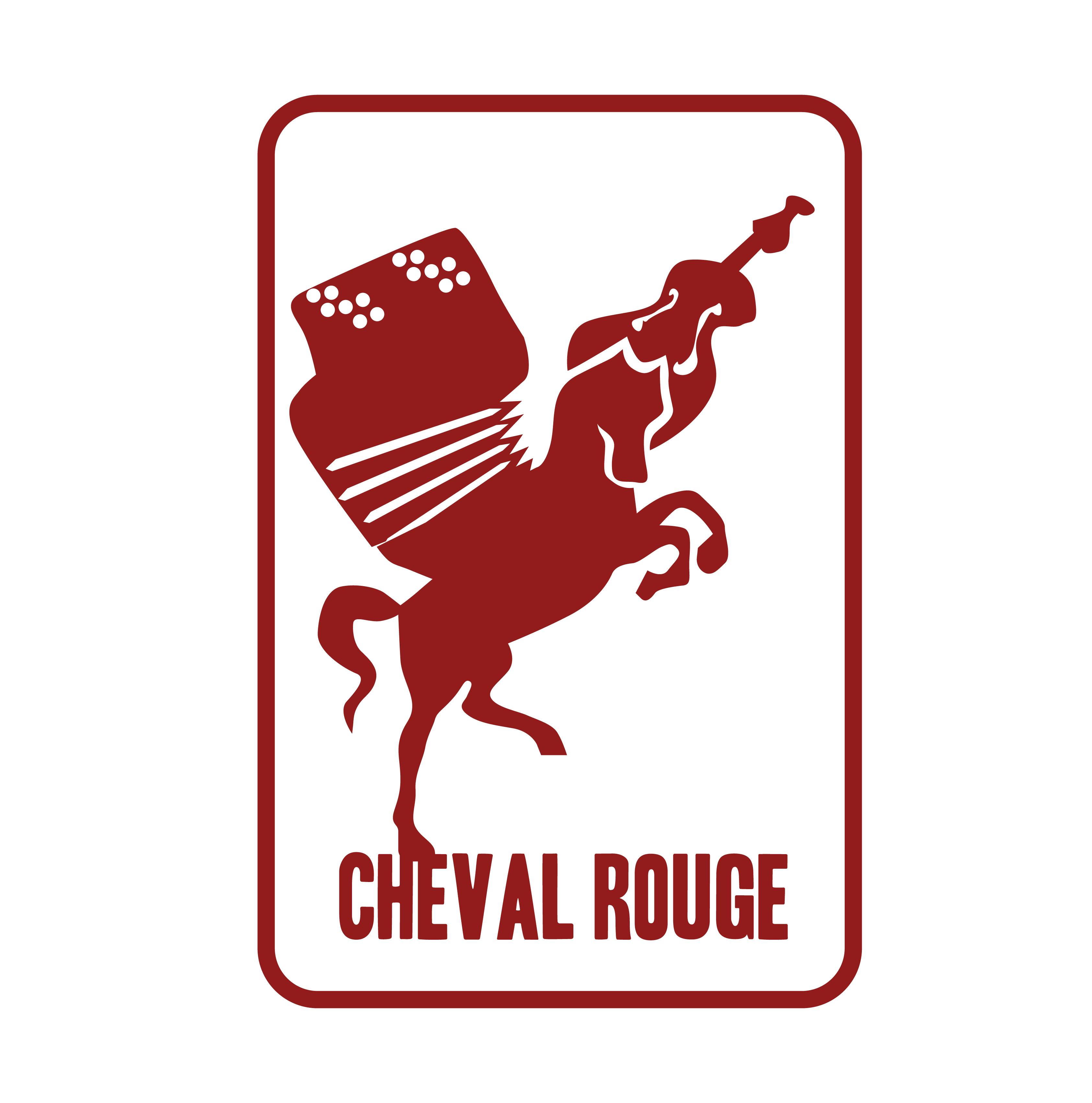 CHEVAL ROUGE